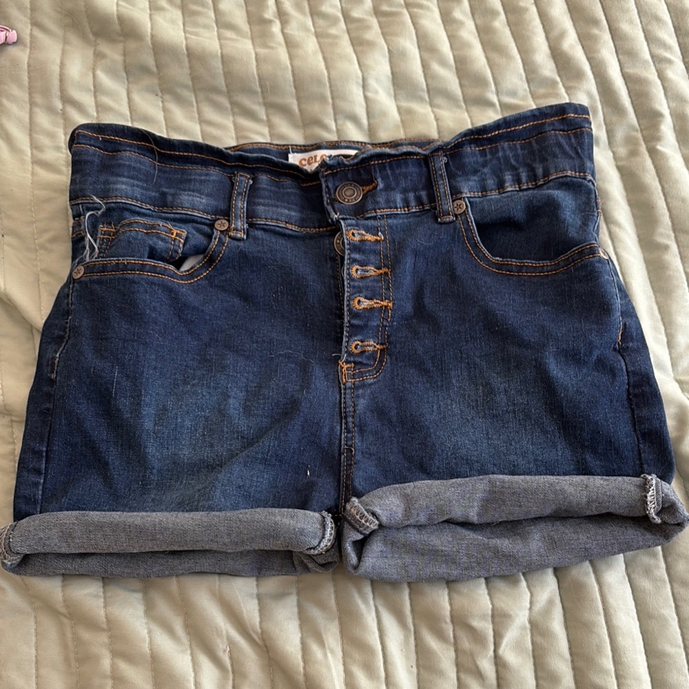 Denim Blue Women's Shorts
